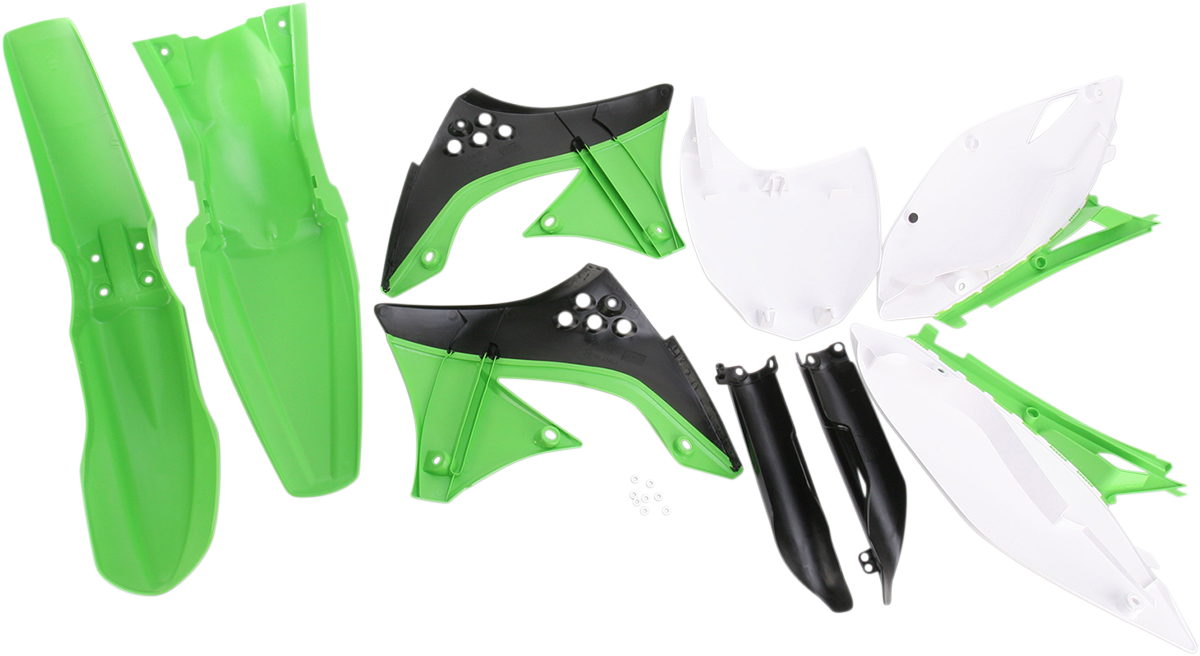 ACERBIS Full Body Kit - OEM Green/Black/White - Kawasaki - KX '09-'11 2198060145