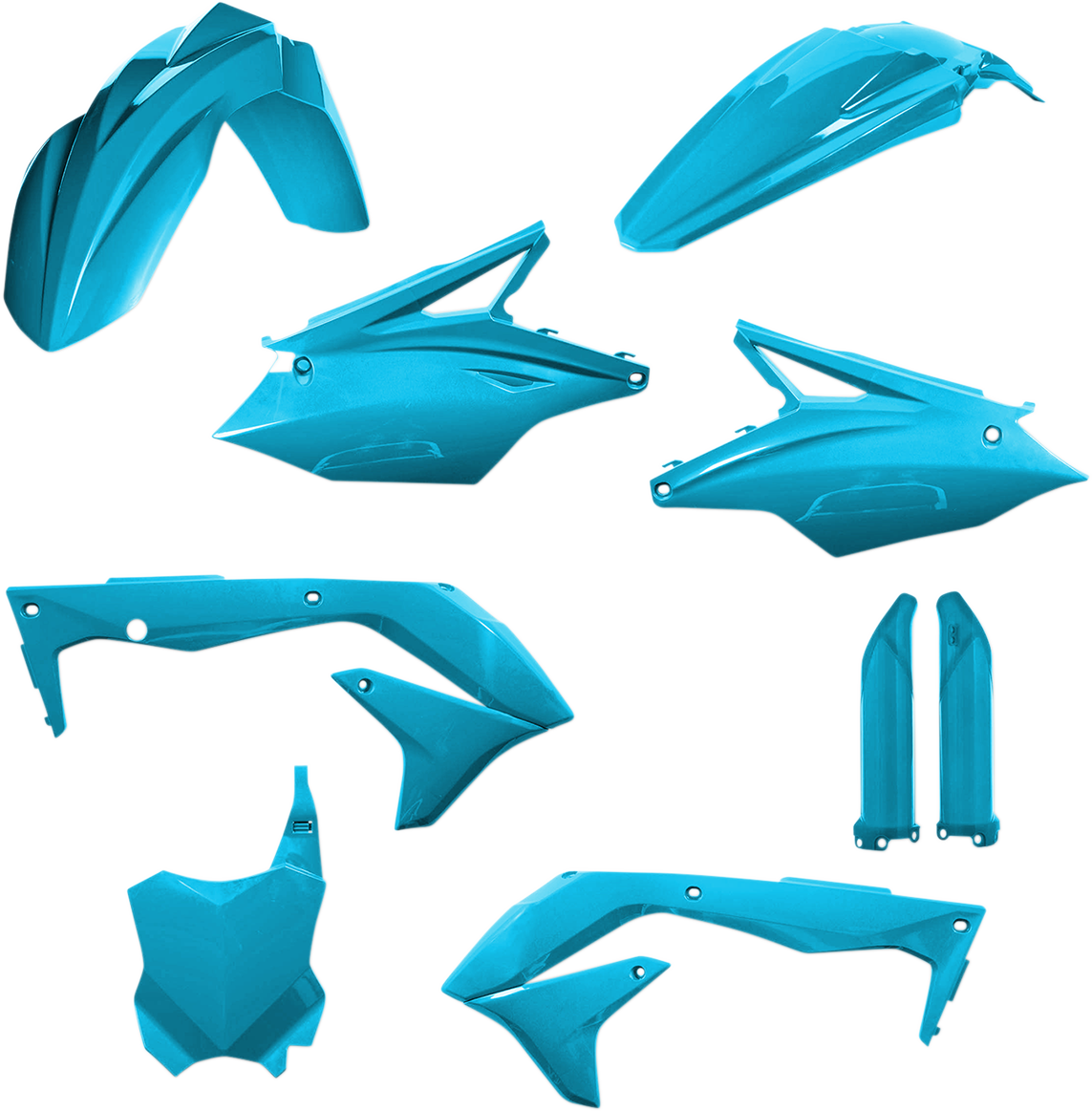 ACERBIS Full Body Kit - Light Blue - Kawasaki - KX '18 2685840085