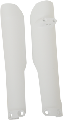ACERBIS Lower Fork Covers for Inverted Forks - White 2470680002