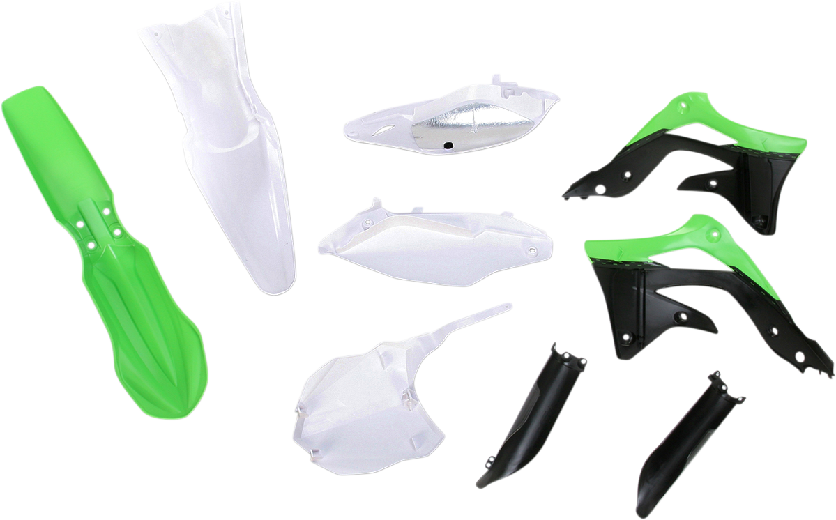 ACERBIS Full Body Kit - '13-'15 OEM Green/White/Black - Kawasaki - KX '13-'15 2314203914