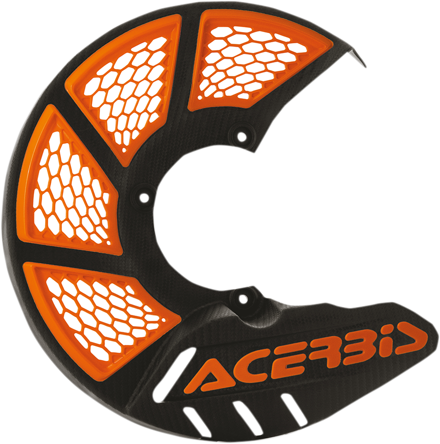 ACERBIS Mini X-Brake Disc Cover - '16 OEM Orange/Black 2630555229