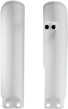 ACERBIS Lower Fork Covers for Inverted Forks - White 2319630002