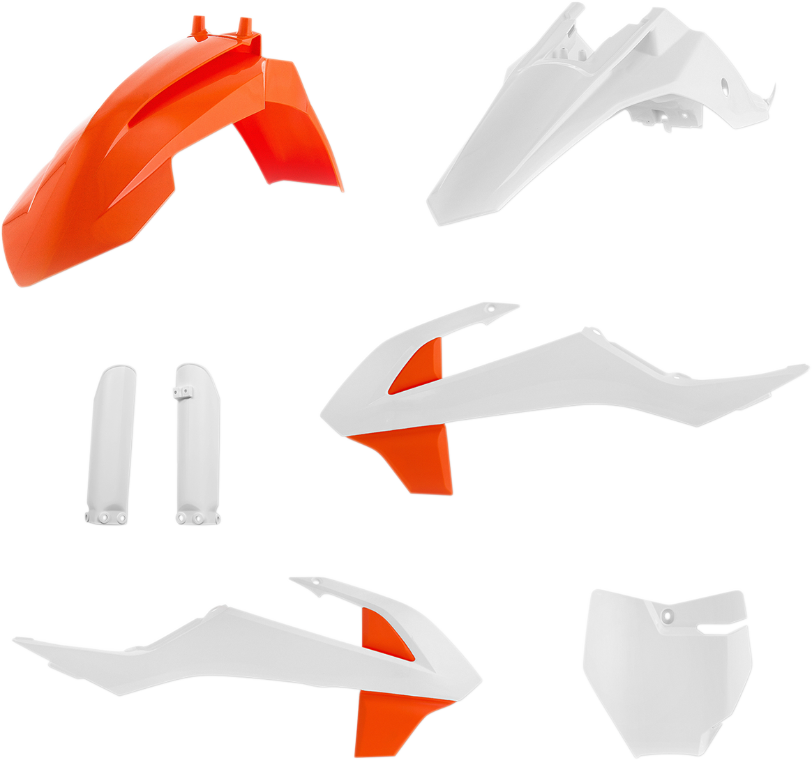 ACERBIS Full Body Kit - '20 OEM Orange/White - Gas Gas | KTM - SX/MC '19-'23 2791526812