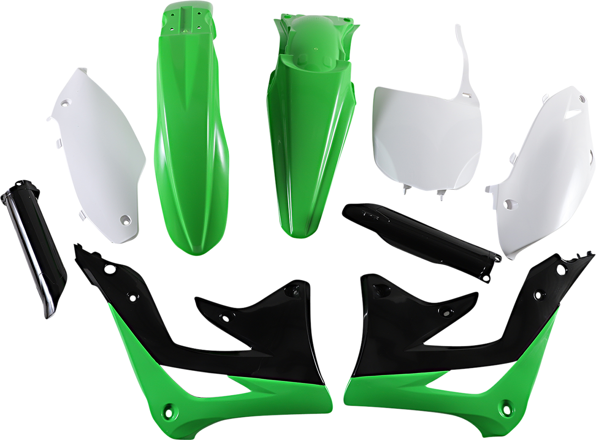 ACERBIS Full Body Kit - '12 OEM Green/Black/White - Kawasaki - KX '12 2250453593