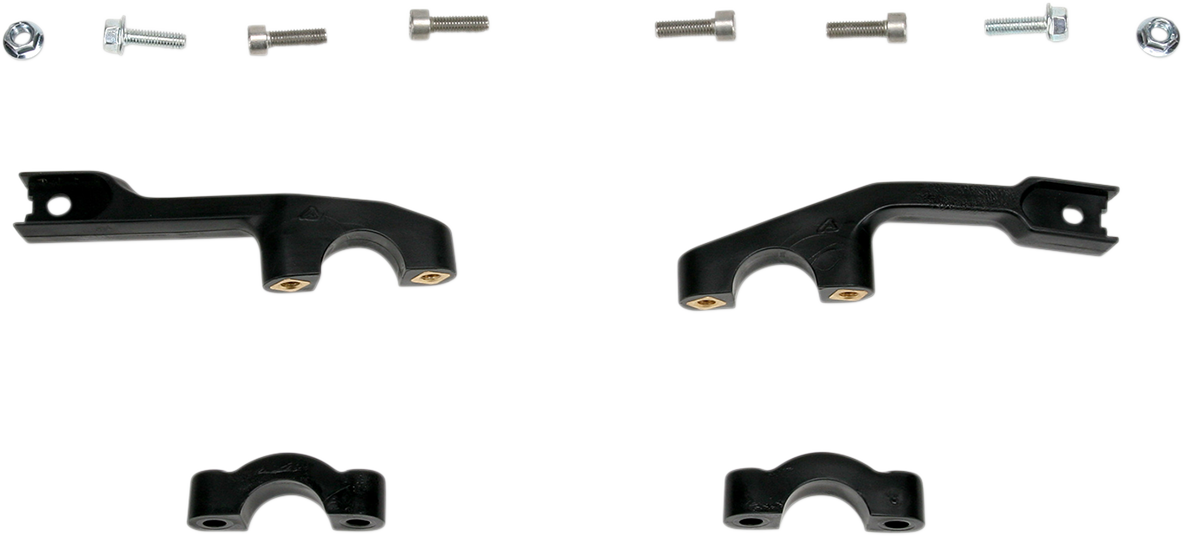 ACERBIS Replacement Mounting Kit for Vented Uniko Handguards - Plastic 2097190001