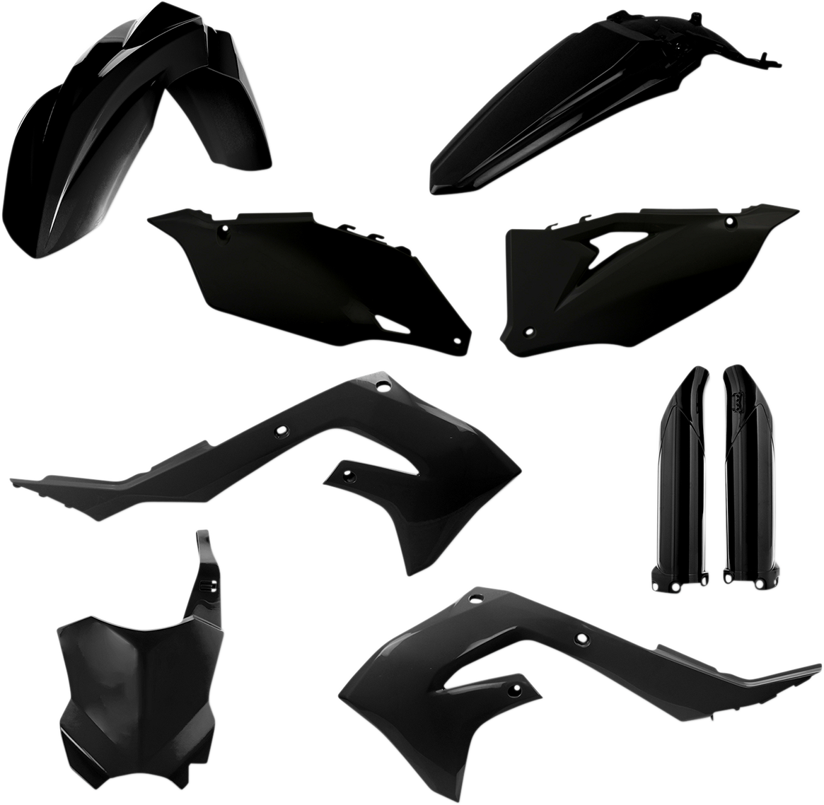 ACERBIS Full Body Kit - Black - Kawasaki - KX '19-'24 2736290001