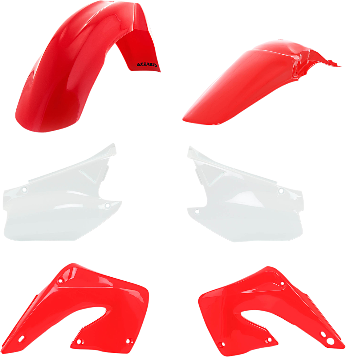 ACERBIS Standard Body Kit - '01 OEM Red/White - Honda - CR '00-'01 2071020242