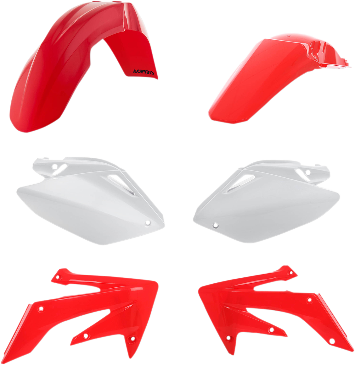 ACERBIS Standard Body Kit - '05 OEM Red/White - Honda - CRF '04-'05 2040960206