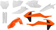 ACERBIS Full Body Kit - '16 OEM Orange/White/Black - KTM - SX/XC '16-'18 2421065135