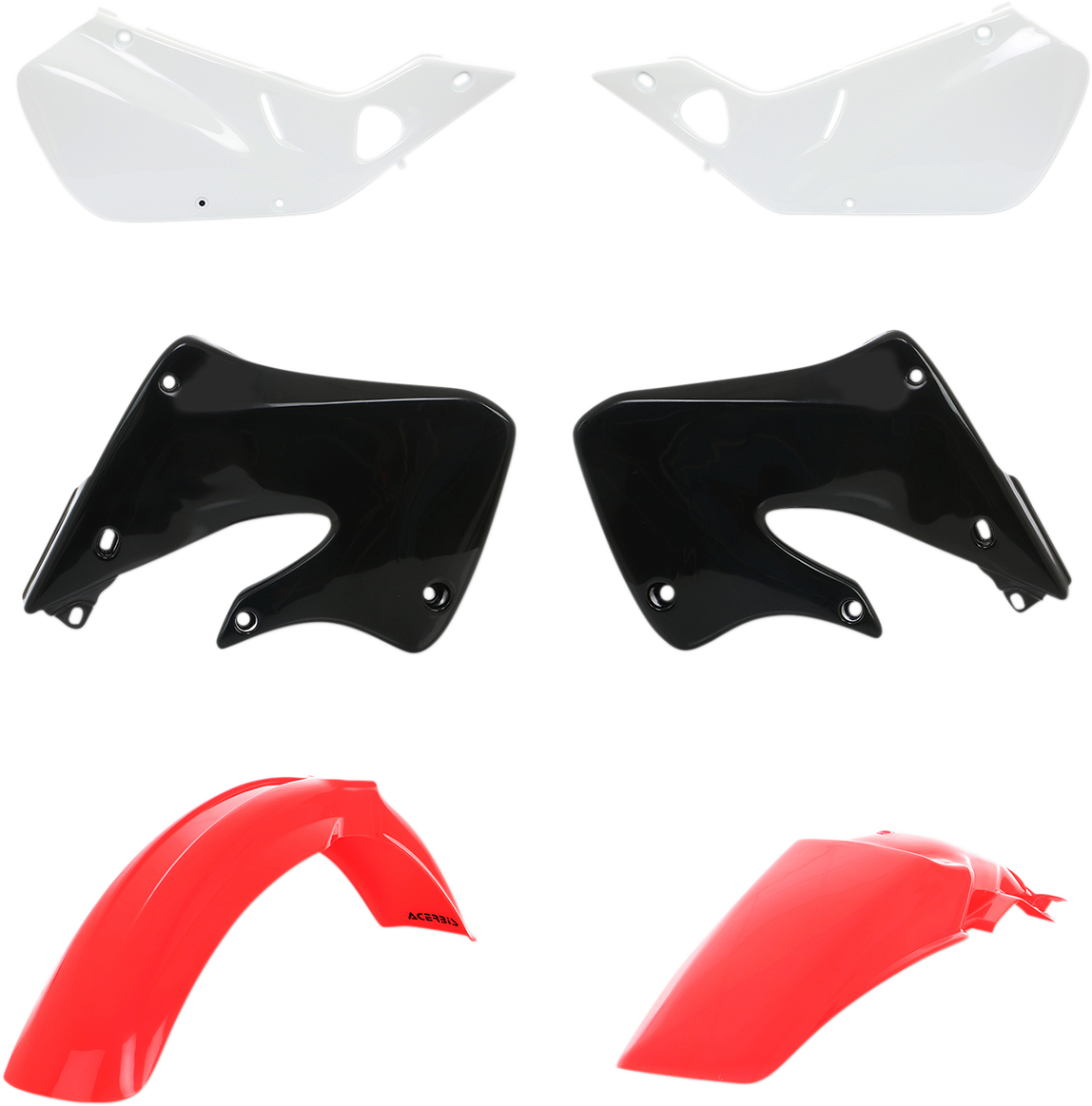 ACERBIS Standard Body Kit - '99 OEM Red/Black/White - Honda - CR '97-'99 2040910207