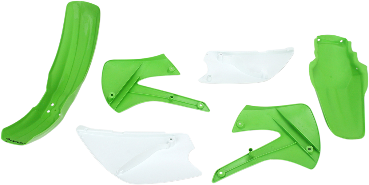 ACERBIS Standard Body Kit - '05 OEM Green/White - KX 85/100 | RM 100 '01-'13 2041090206