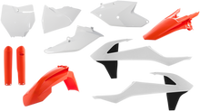 ACERBIS Full Body Kit - '17 OEM Orange/White/Black - KTM '16-'18 2421064618