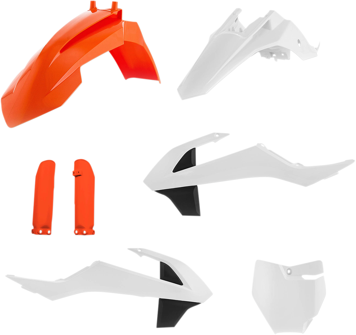 ACERBIS Full Body Kit - '17 OEM Orange/White/Black - KTM - SX '16-'18 2449605569