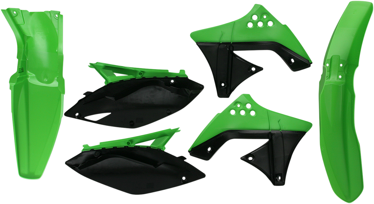 ACERBIS Standard Body Kit - '09/'12 OEM Green/Black - Kawasaki - KX '09-'12 2141780438