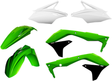 ACERBIS Standard Body Kit - '16 OEM Green/Black/White - Kawasaki - KX '16-'17 2449615135