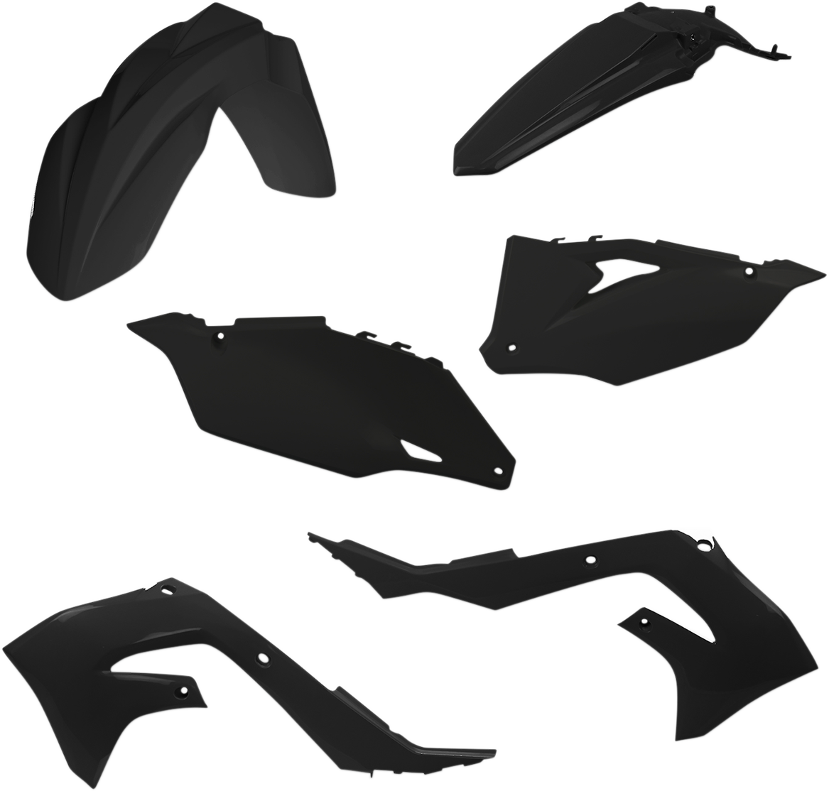 ACERBIS Standard Body Kit - Black - Kawasaki - KX '19-'24 2736280001