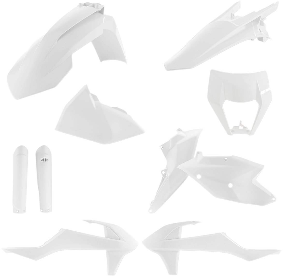 ACERBIS Full Body Kit - White - KTM - EX/XC '17-'19 2733420002