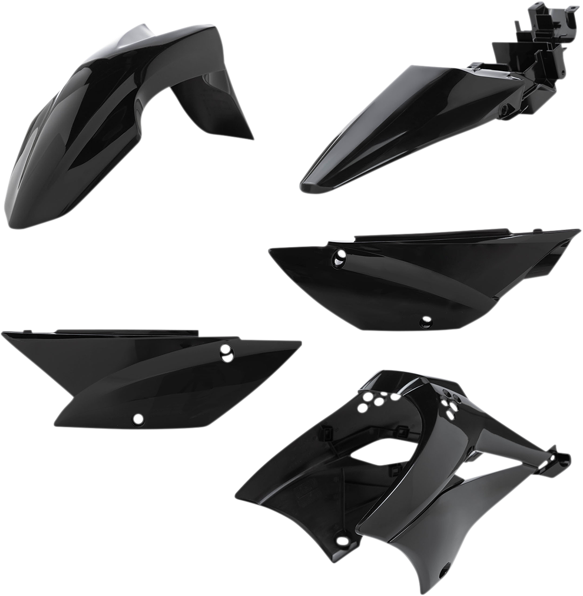 ACERBIS Standard Body Kit - Black - Kawasaki - Kawasaki - KLX '10- '20 2780500001