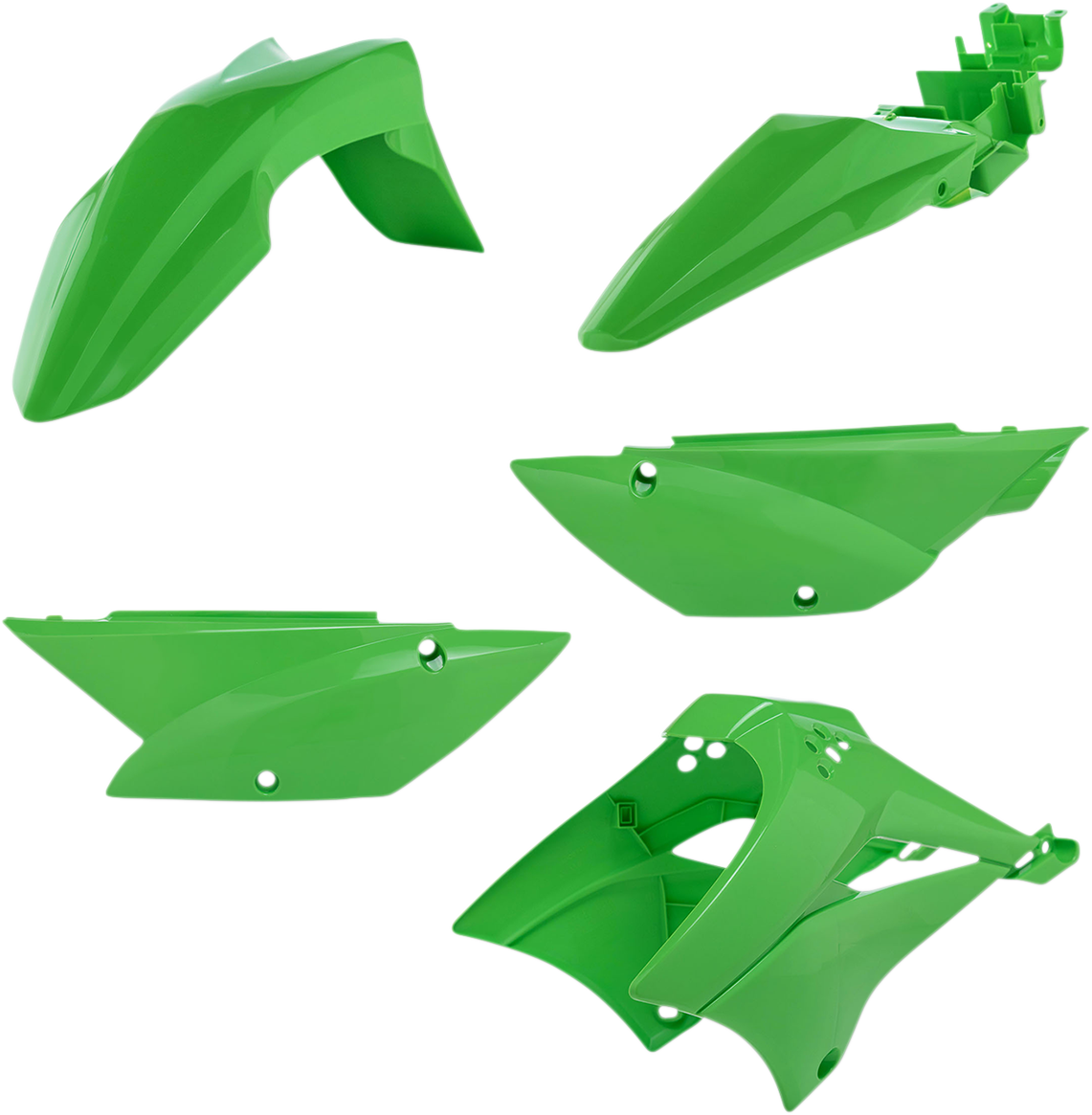 ACERBIS Standard Body Kit - '24-'25 OEM Green - Kawasaki - KLX '10-'20 2780500006