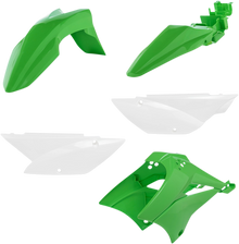 ACERBIS Standard Body Kit - '11-'22 OEM Green/White - Kawasaki - KLX '10-'20 2780500145