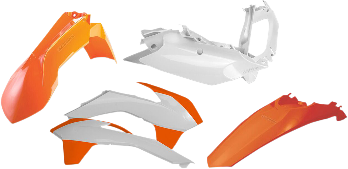 ACERBIS Standard Body Kit - '15 OEM Orange/White - KTM - SX/XC '12-'16 2314314891