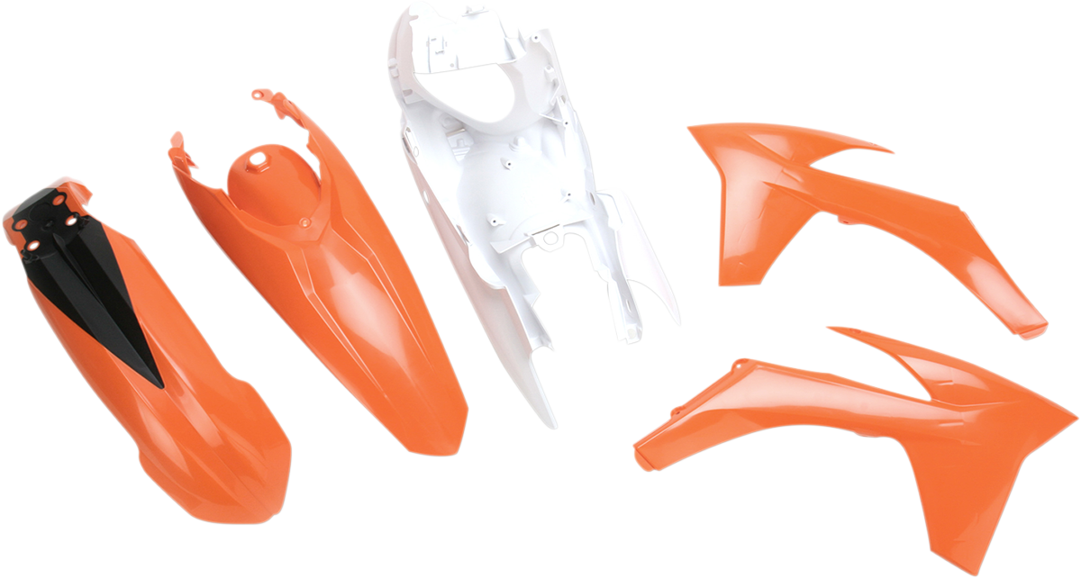 ACERBIS Standard Body Kit - '12 OEM Orange/White - KTM - EX/XC '12-'13 2250393593