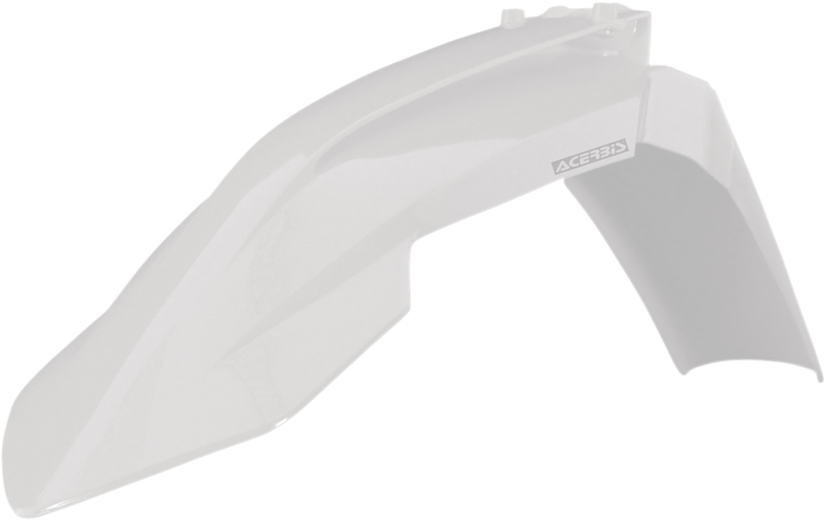 ACERBIS Front Fender - White - KTM - EX/SX/XC '16-'23 2421110002