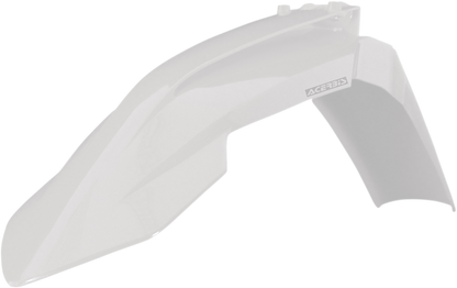 ACERBIS Front Fender - White - KTM - EX/SX/XC '16-'23 2421110002