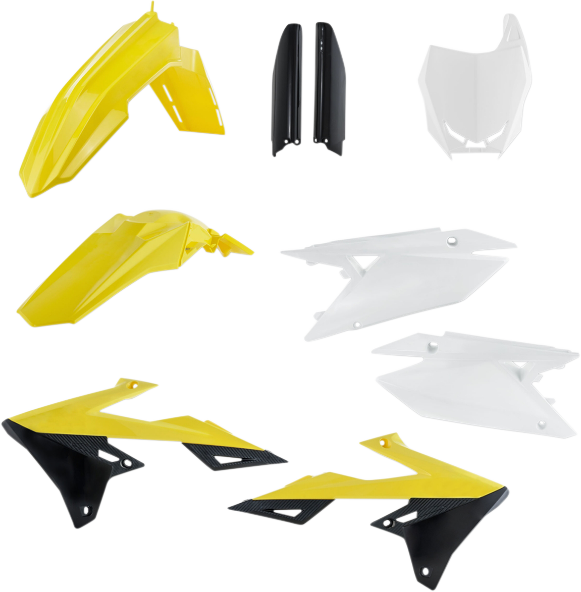 ACERBIS Full Body Kit - '18 OEM Yellow/White/Black - Suzuki - RMZ '18-'25 2686555909