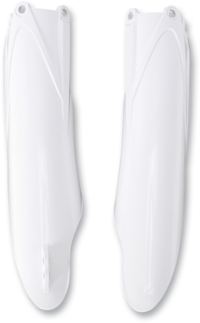 ACERBIS Fork Covers - Lower - White - Yamaha 2171840002