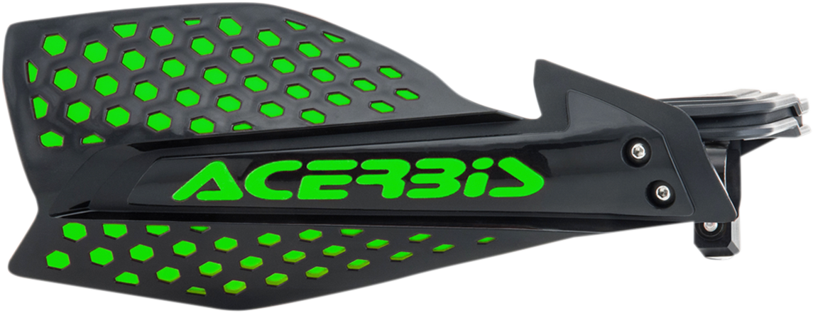 ACERBIS X-Ultimate Handguards - Black/Green 2645481043