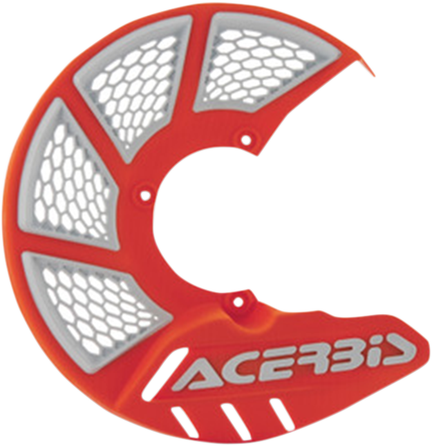 ACERBIS X-Brake Disc Cover - '16 OEM Orange/White 2449495226