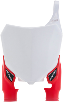 ACERBIS Raptor Number Plate - White/Red 2527411030