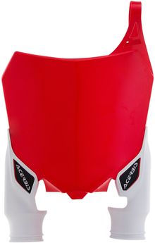 ACERBIS Raptor Number Plate - Red/White 2527411005