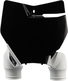ACERBIS Raptor Number Plate - Black/White 2527421007
