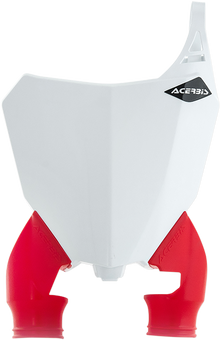 ACERBIS Raptor Number Plate - White 2630770002