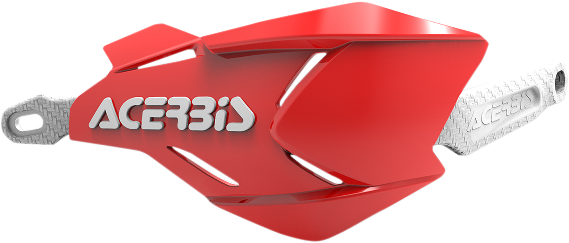 ACERBIS X-Factory Handguards - Red/White 2634661005
