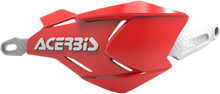 ACERBIS X-Factory Handguards - Red/White 2634661005