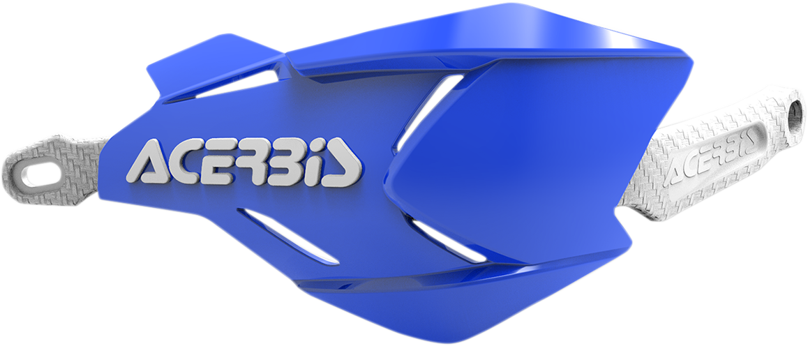ACERBIS X-Factory Handguards - Blue/White 2634661006