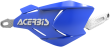 ACERBIS X-Factory Handguards - Blue/White 2634661006