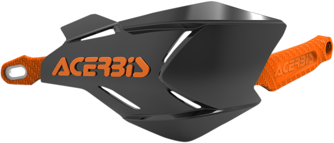 ACERBIS X-Factory Handguards - Black/Orange 2634661009