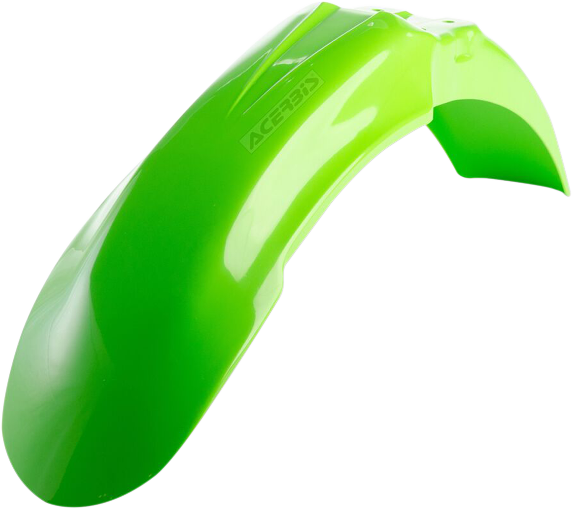 ACERBIS Front Fender - Green - Kawasaki | Suzuki - KX | RMZ '03-'08 2040350403
