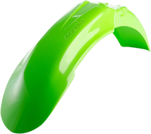 ACERBIS Front Fender - Green - Kawasaki | Suzuki - KX | RMZ '03-'08 2040350403