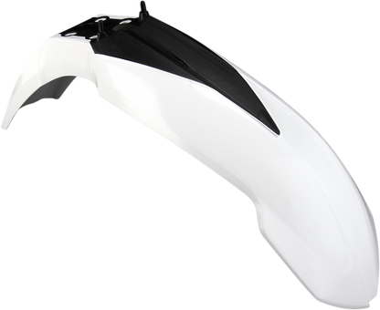 ACERBIS Front Fender - White/Black - KTM - EX/SX/XC '07-'13 2082010002