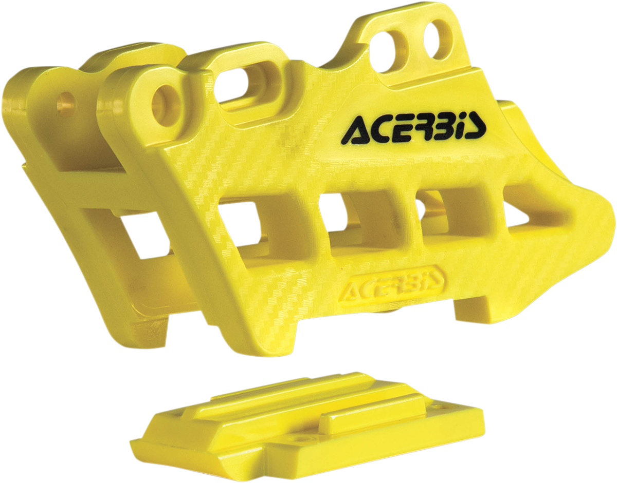 ACERBIS Complete Chain Guide Block - Yellow - Suzuki 2410980005
