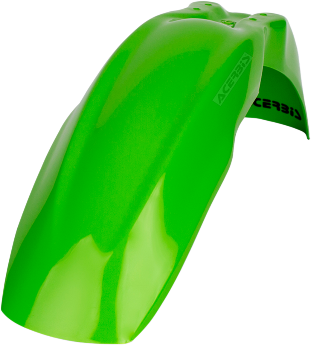 ACERBIS Front Fender - Green - Kawasaki | Suzuki - KX/KLX | DRZ/RM '00-'25 2040320006