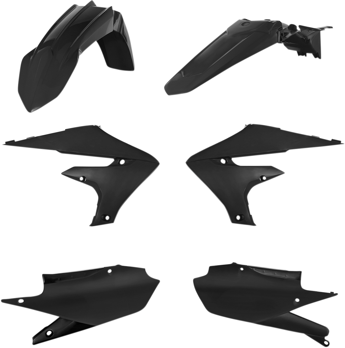 ACERBIS Standard Body Kit - Black - Yamaha - YZ/WR '18-'24 2685910001