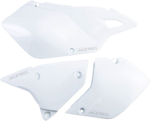 ACERBIS Side Panels - White 2043350002