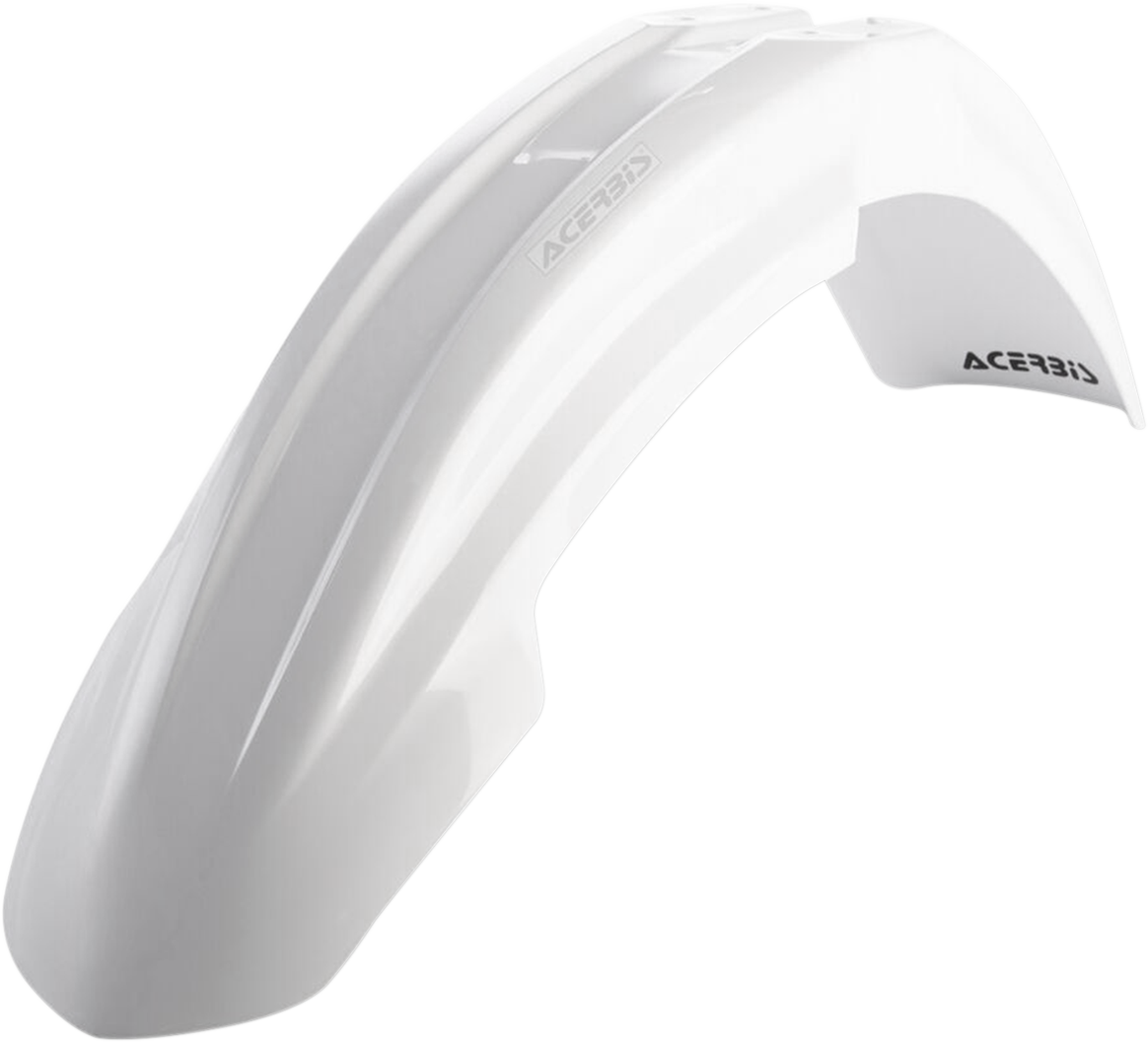 ACERBIS Front Fender - White - Yamaha - YZ/WR - '06-'14 2040510002