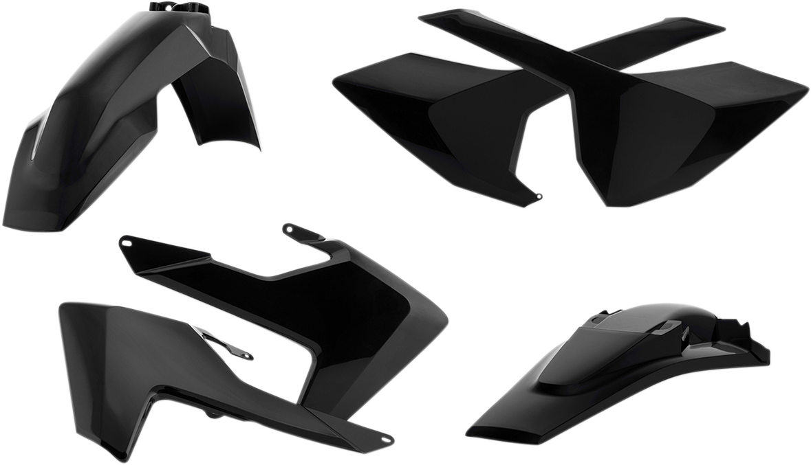 ACERBIS Standard Body Kit - Black - Husqvarna - FC/FX/TC/TX '16-'18 2462610001